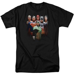 Justice League - Mens Roll Call T-Shirt