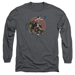 Justice League - Mens Bull Rider Long Sleeve T-Shirt