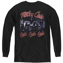 Motley Crue - Youth Girls Long Sleeve T-Shirt