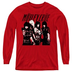 Motley Crue - Youth Group Long Sleeve T-Shirt