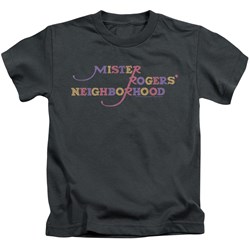 Mister Rogers - Youth Colorful Logo T-Shirt