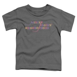 Mister Rogers - Toddlers Colorful Logo T-Shirt