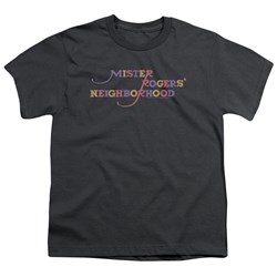 Mister Rogers - Youth Colorful Logo T-Shirt