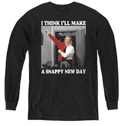 Mister Rogers - Youth A Snappy New Day Long Sleeve T-Shirt