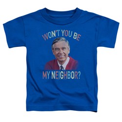 Mister Rogers - Toddlers Wont You T-Shirt