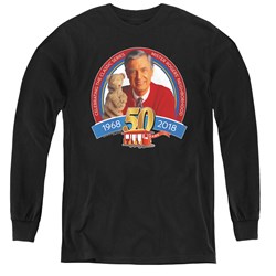 Mister Rogers - Youth 50Th Anniversary Design Long Sleeve T-Shirt