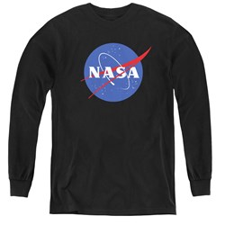 Nasa - Youth Meatball Logo Long Sleeve T-Shirt