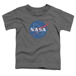 Nasa - Toddlers Meatball Logo Distressed T-Shirt
