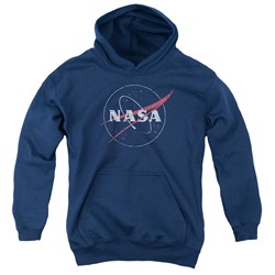 Nasa - Youth Distressed Logo Pullover Hoodie