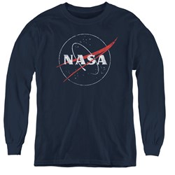 Nasa - Youth Distressed Logo Long Sleeve T-Shirt