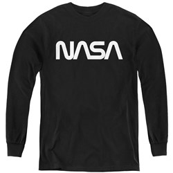 Nasa - Youth Worm Logo Long Sleeve T-Shirt