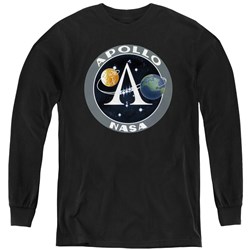 Nasa - Youth Apollo Mission Patch Long Sleeve T-Shirt