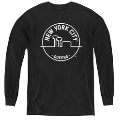 New York City - Youth See Nyc Queens Long Sleeve T-Shirt
