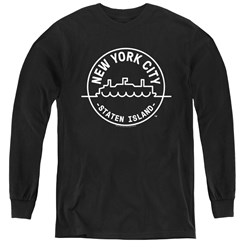 New York City - Youth See Nyc Staten Island Long Sleeve T-Shirt