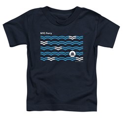 New York City - Toddlers Waves T-Shirt