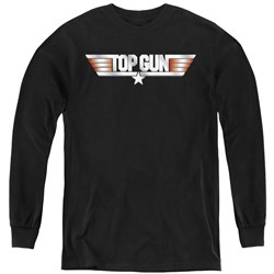 Top Gun - Youth Logo Long Sleeve T-Shirt