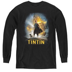 Tintin - Youth Poster Long Sleeve T-Shirt
