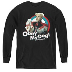 Zoolander - Youth Obey My Dog Long Sleeve T-Shirt