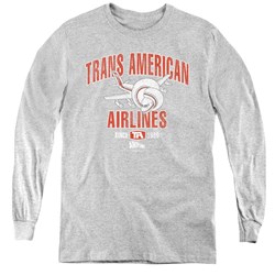 Airplane - Youth Trans American Long Sleeve T-Shirt