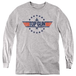 Top Gun - Youth Star Logo Long Sleeve T-Shirt