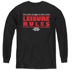 Ferris Bueller - Youth Leisure Rules Long Sleeve T-Shirt