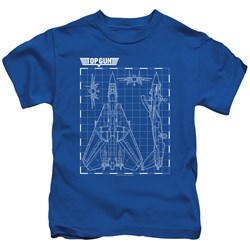 Top Gun - Youth Schematic T-Shirt