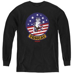 Top Gun - Youth Tomcat Sigil Long Sleeve T-Shirt