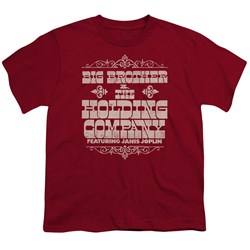 Big Brother And The Holding Company - Youth Fat Bottom Text T-Shirt