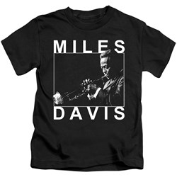 Miles Davis - Youth Monochrome T-Shirt
