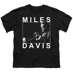 Miles Davis - Youth Monochrome T-Shirt