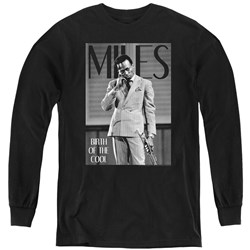 Miles Davis - Youth Simply Cool Long Sleeve T-Shirt