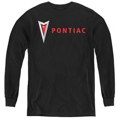 Pontiac - Youth Modern Pontiac Arrowhead Long Sleeve T-Shirt