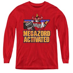 Power Rangers - Youth Megazord Activated Long Sleeve T-Shirt