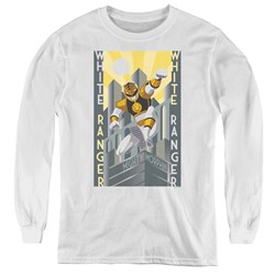 Power Rangers - Youth White Ranger Duo Long Sleeve T-Shirt