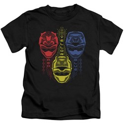 Power Rangers - Youth Red Yellow Blue T-Shirt