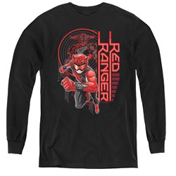 Power Rangers - Youth Red Ranger Long Sleeve T-Shirt