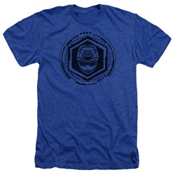 Power Rangers - Mens Blue Ranger Heather T-Shirt