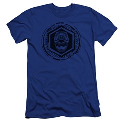 Power Rangers - Mens Blue Ranger Premium Slim Fit T-Shirt