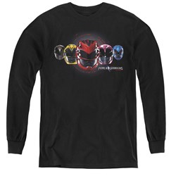 Power Rangers - Youth Head Group Long Sleeve T-Shirt