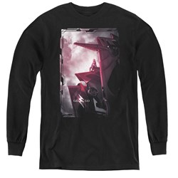 Power Rangers - Youth Pink Zord Poster Long Sleeve T-Shirt