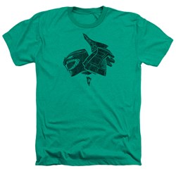 Power Rangers - Mens Green Heather T-Shirt