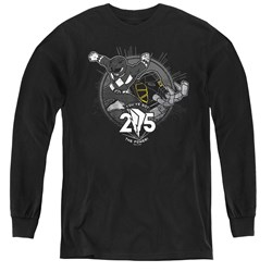 Power Rangers - Youth Black 25 Long Sleeve T-Shirt