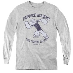 Popeye - Youth Poopdeck Academy Long Sleeve T-Shirt