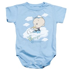 Popeye - Baby Clouds Infant T-Shirt In Light Blue