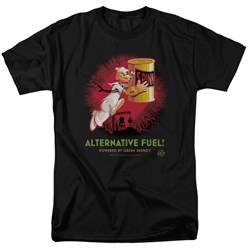 Popeye - Mens Alternative Fuel T-Shirt In Black