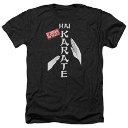 Hai Karate - Mens Be Careful Heather T-Shirt