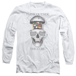 Rubik's Cube - Mens Outside The Cube Long Sleeve T-Shirt