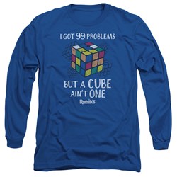Rubik's Cube - Mens 99 Problems Long Sleeve T-Shirt