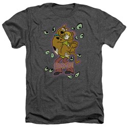Scooby Doo - Mens Being Watched Heather T-Shirt