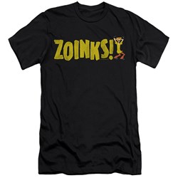 Scooby-Doo - Mens Zoinks Premium Slim Fit T-Shirt